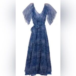 BCBG Maxazaria  Blue Maxi Dress